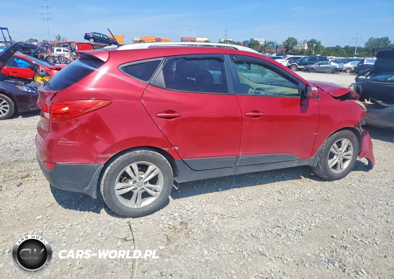 2012 Hyundai Tucson Gls VIN:KM8JUCACXCU371405 - 3