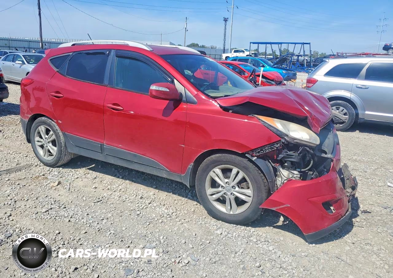 2012 Hyundai Tucson Gls VIN:KM8JUCACXCU371405 - 4