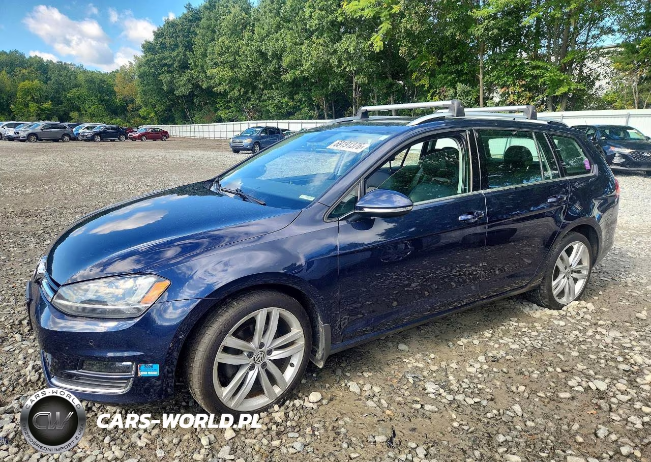 2016 Volkswagen Golf Sportwagen S VIN:3VWC17AU7GM515442 - 1