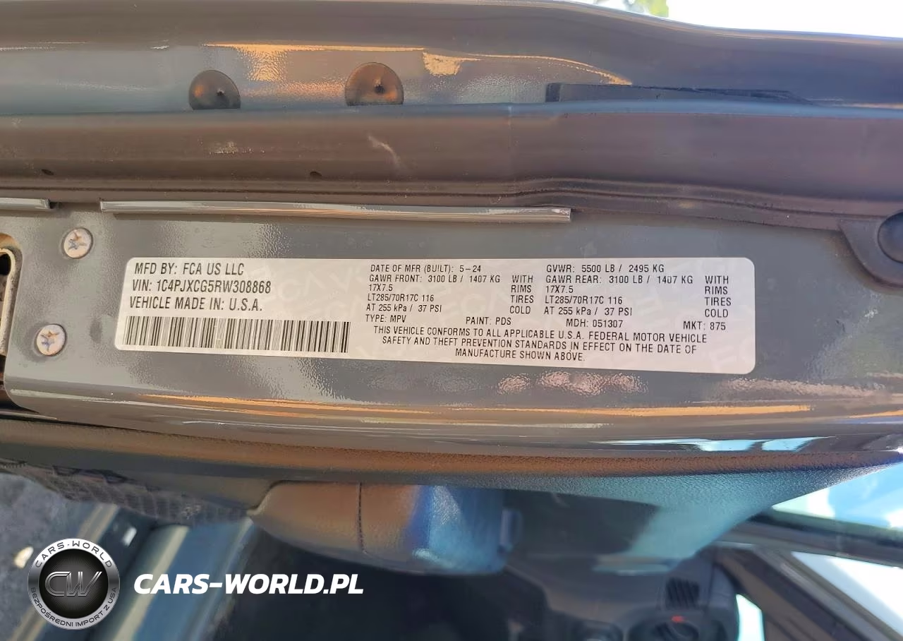 2024 Jeep Wrangler Rubicon VIN:1C4PJXCG5RW308868 - 13