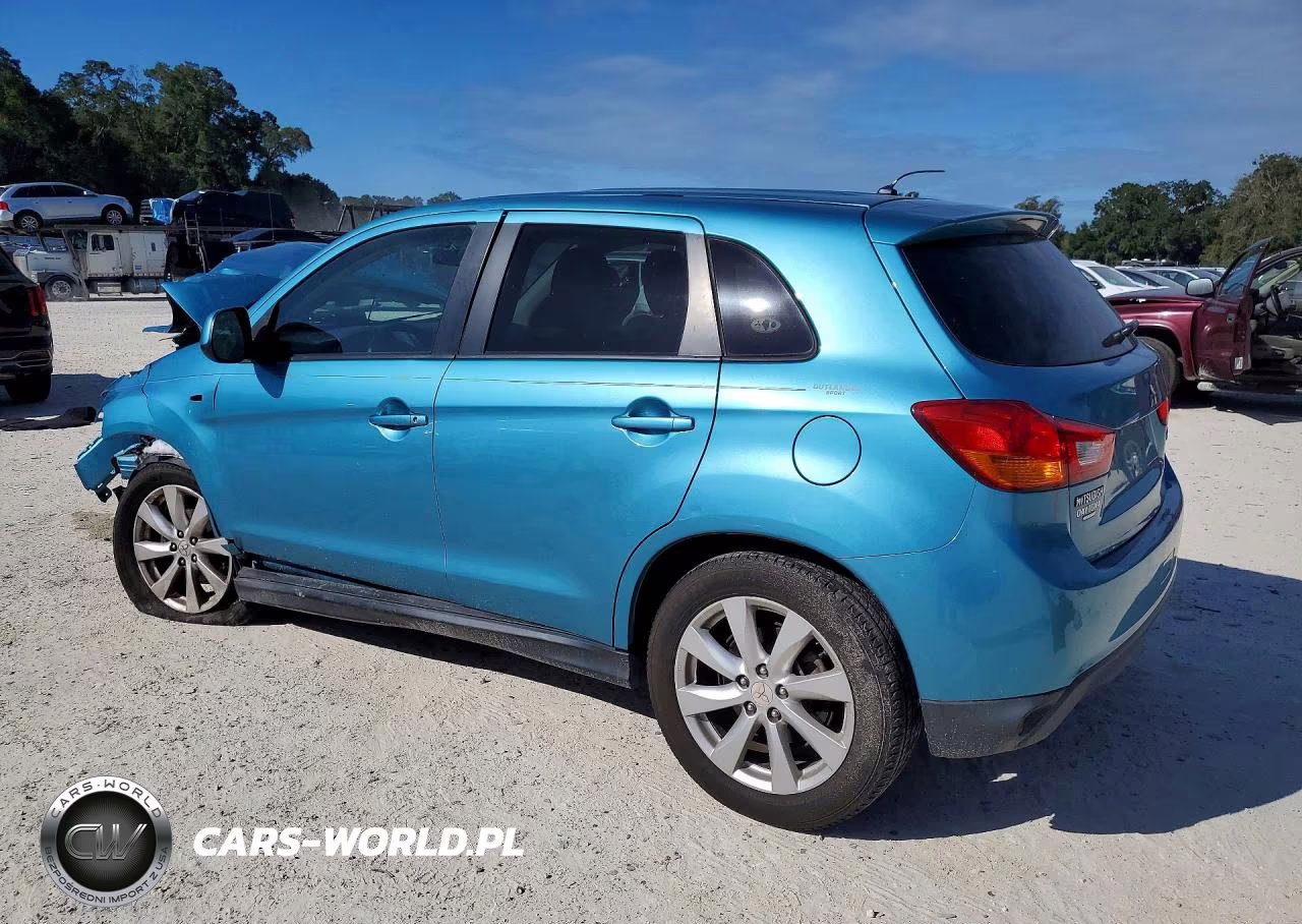 2014 Mitsubishi Outlander Sport Es VIN:4A4AP3AU6EE029301 - 2
