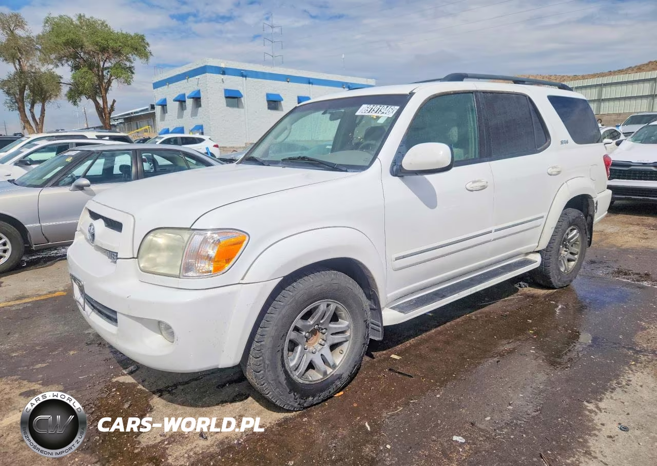 2007 Toyota Sequoia Sr5 VIN:5TDZT34A47S294318 - 1