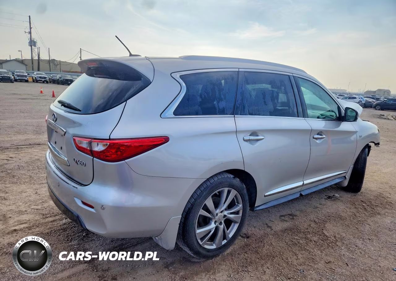 2015 Infiniti Qx60 Base VIN:5N1AL0MN6FC546032 - 3
