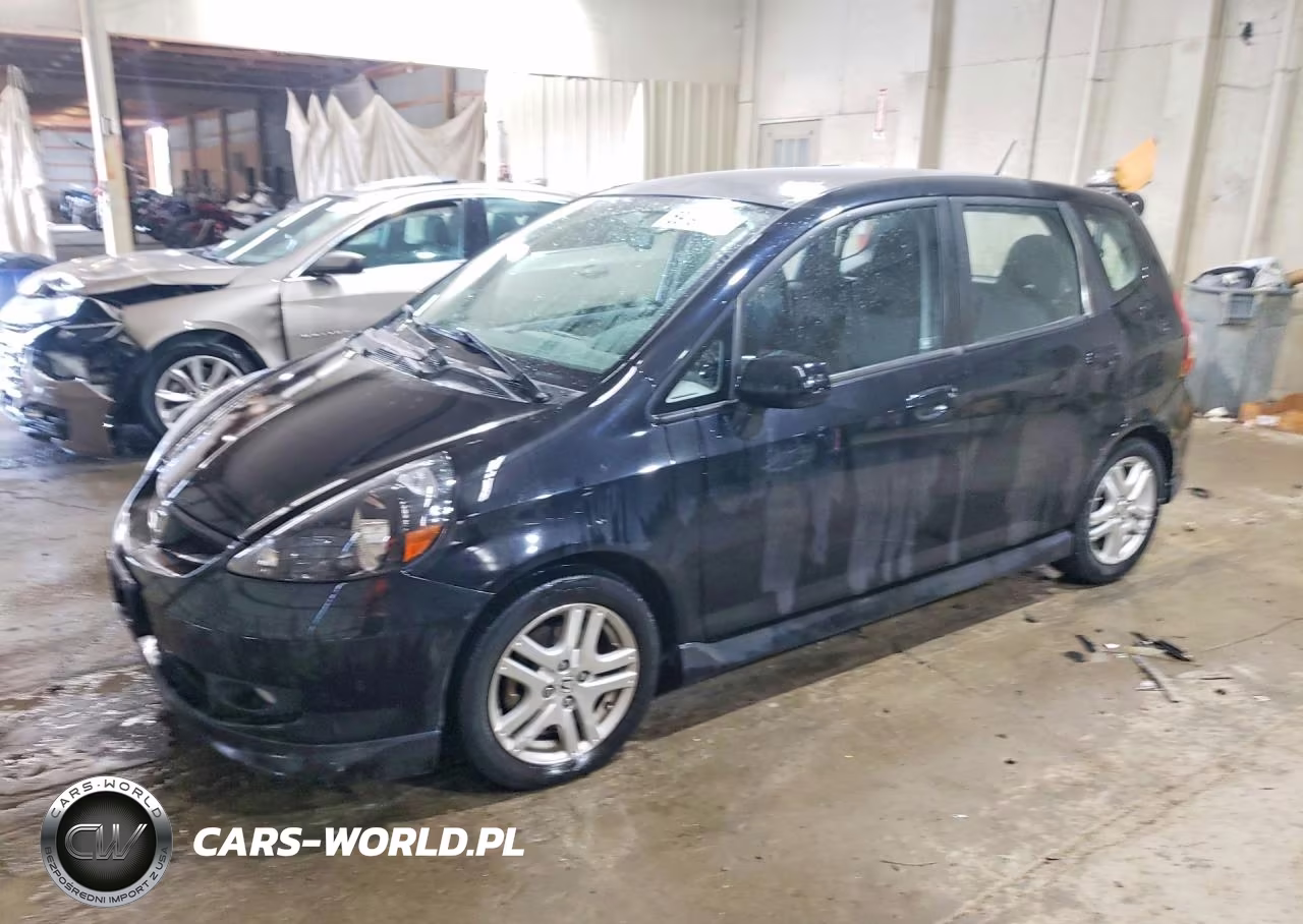 2008 Honda Fit Sport VIN:JHMGD38688S046641 - 1