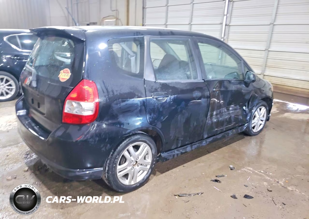 2008 Honda Fit Sport VIN:JHMGD38688S046641 - 3