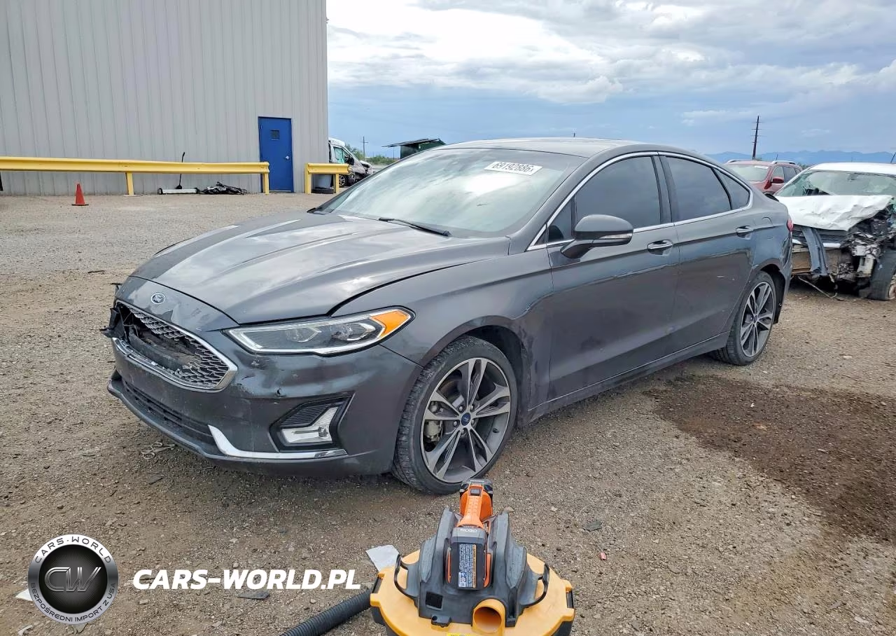 2020 Ford Fusion Titanium VIN:3FA6P0K97LR138680 - 1