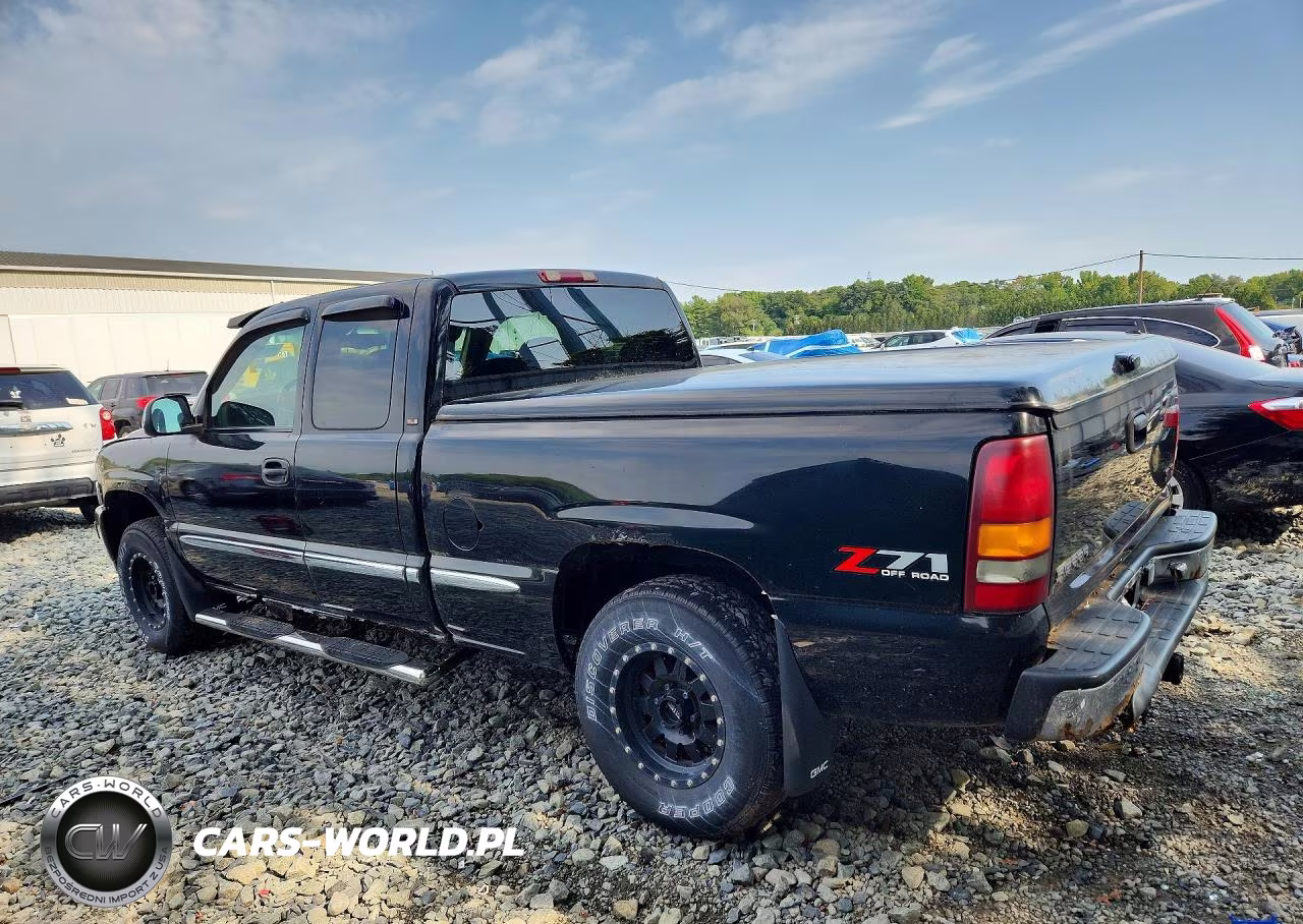 2001 GMC New Sierra K1500 VIN:2GTEK19T011188379 - 2