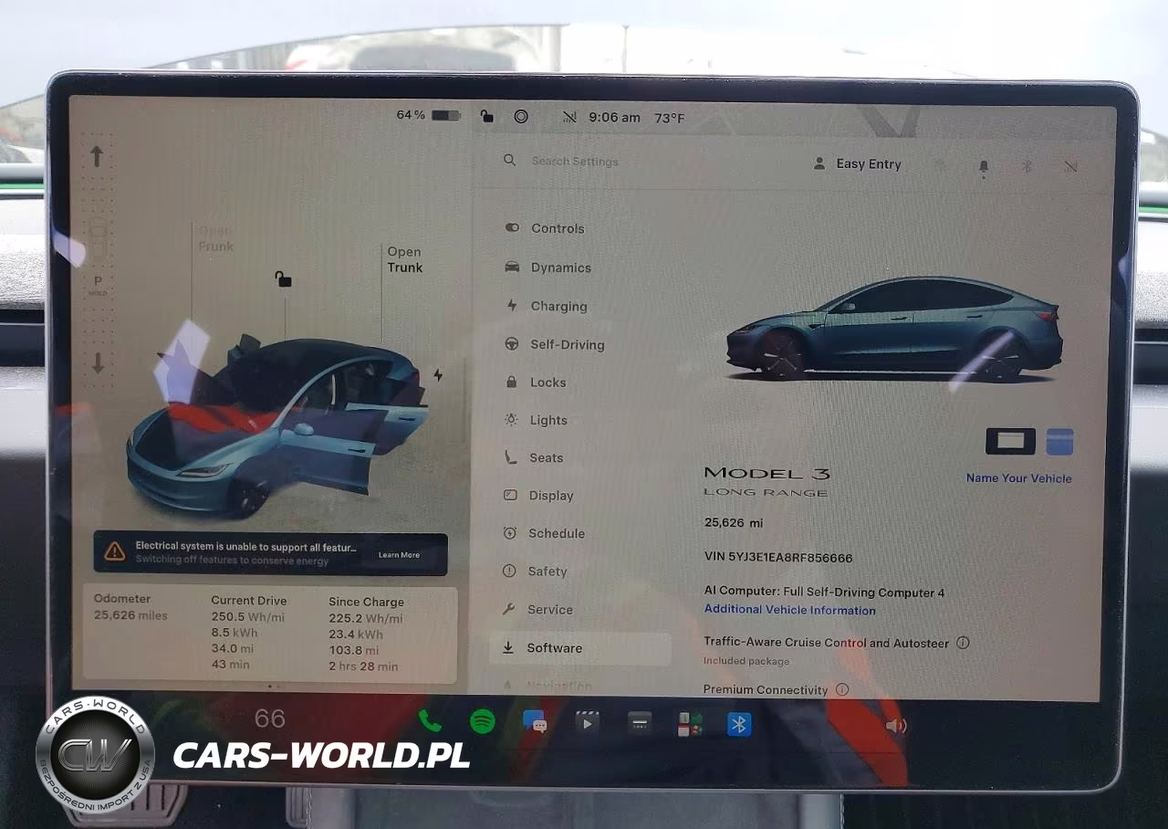 2024 Tesla Model 3 VIN:5YJ3E1EA8RF856666 - 9