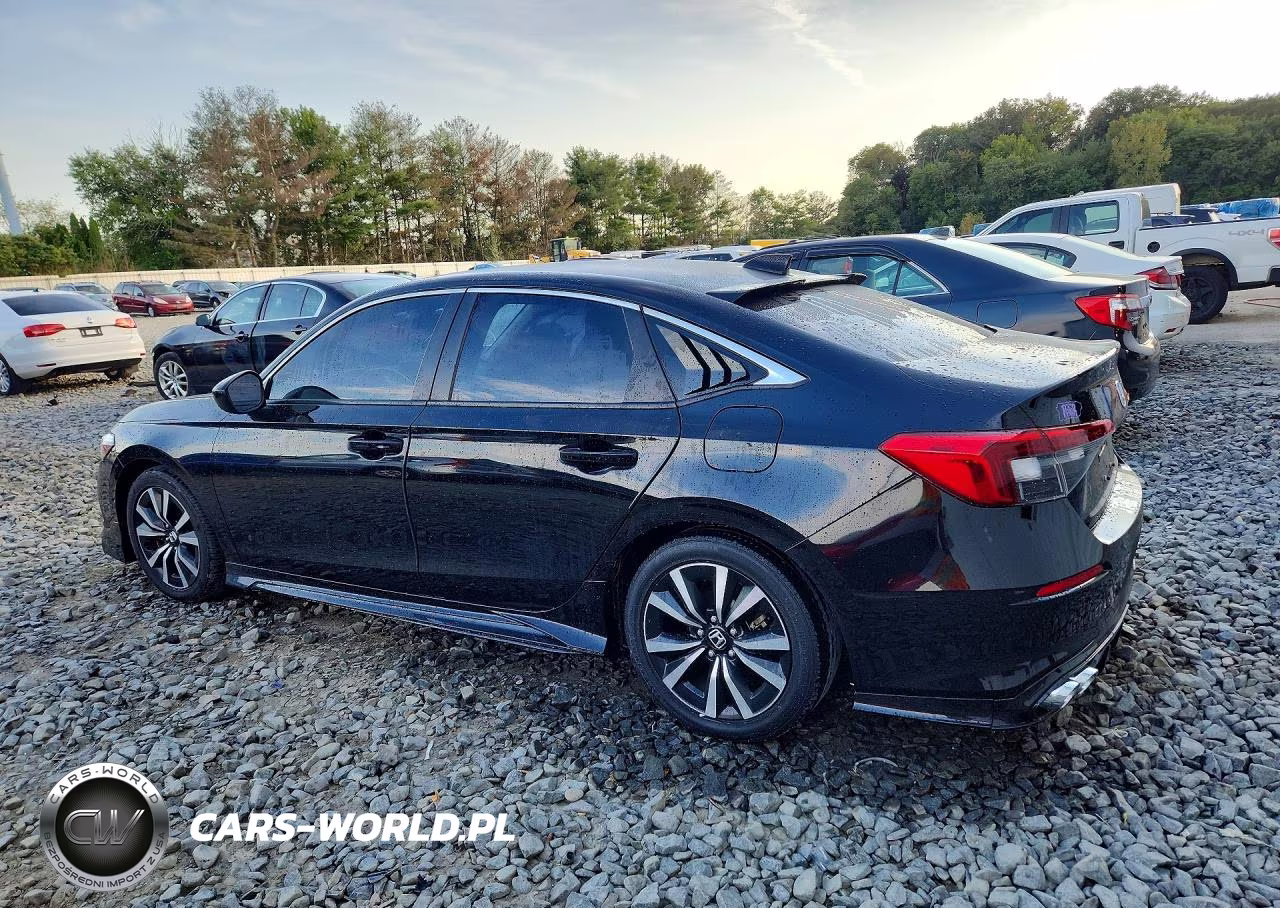 2022 Honda Civic Ex VIN:JHMFE1F77NX001455 - 2