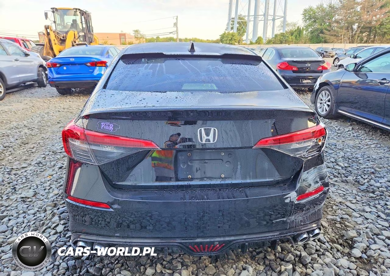 2022 Honda Civic Ex VIN:JHMFE1F77NX001455 - 6