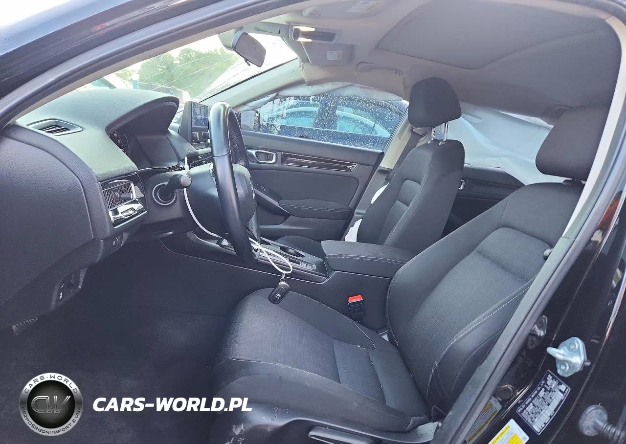 2022 Honda Civic Ex VIN:JHMFE1F77NX001455 - 7