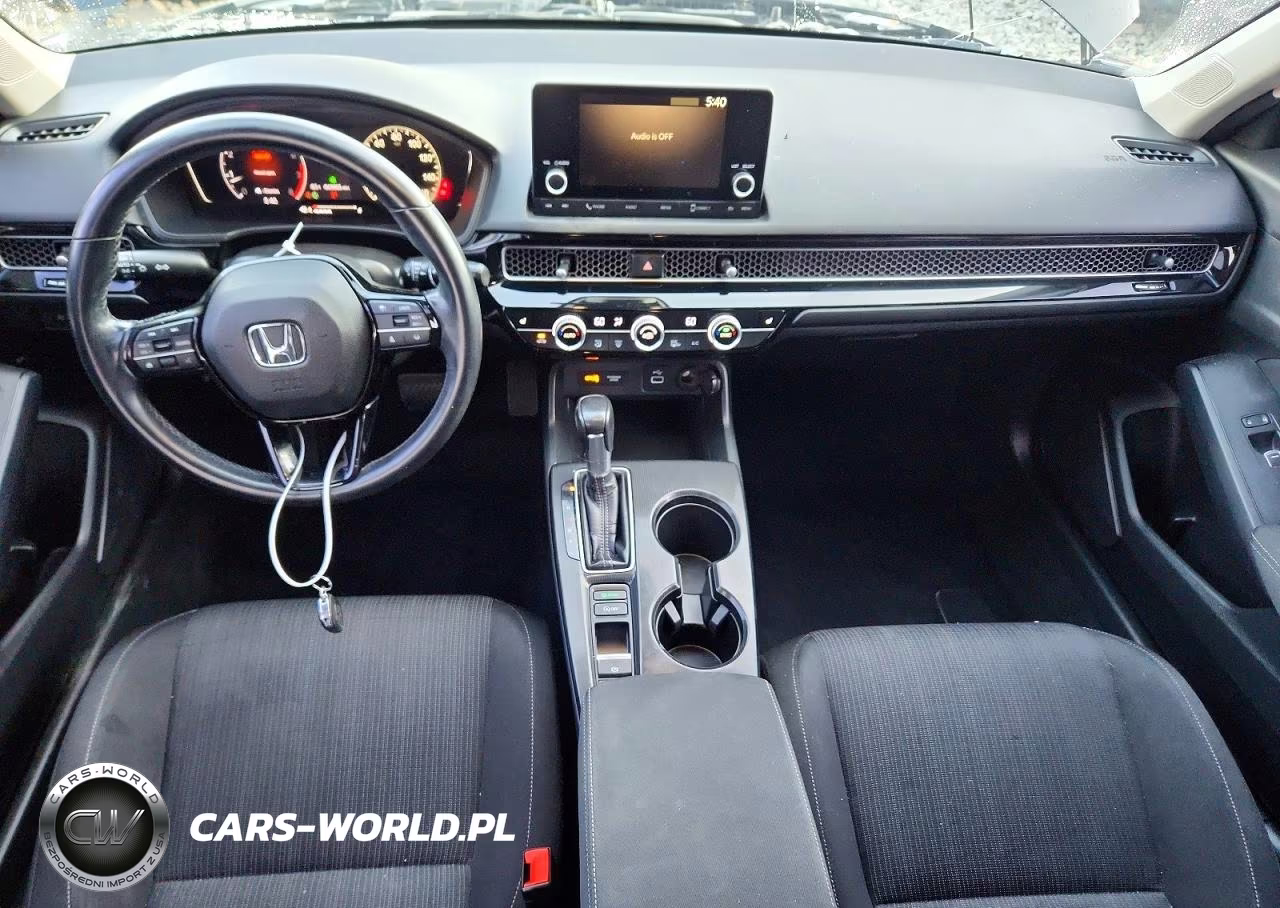 2022 Honda Civic Ex VIN:JHMFE1F77NX001455 - 8