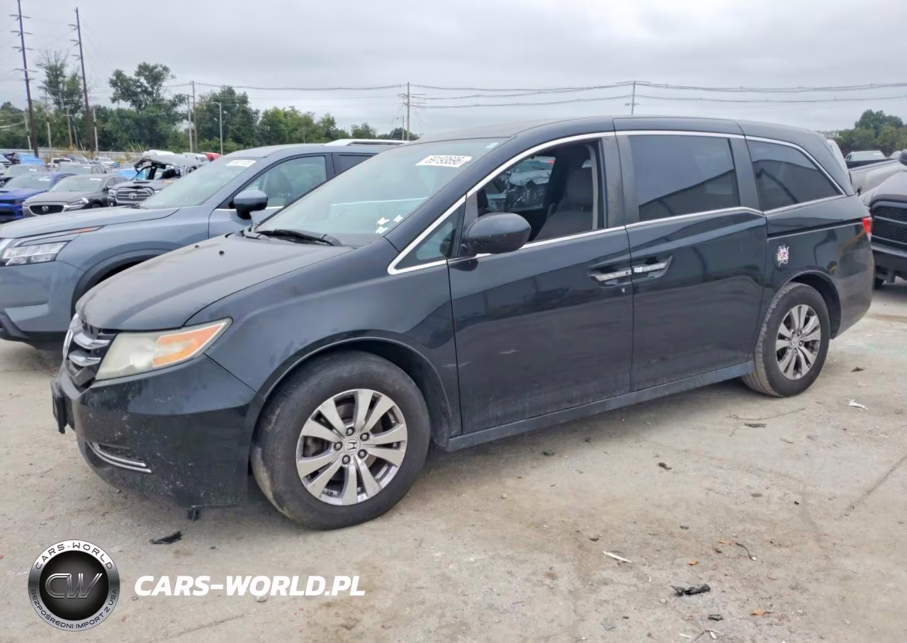 2017 Honda Odyssey Se VIN:5FNRL5H36HB006196 - 1