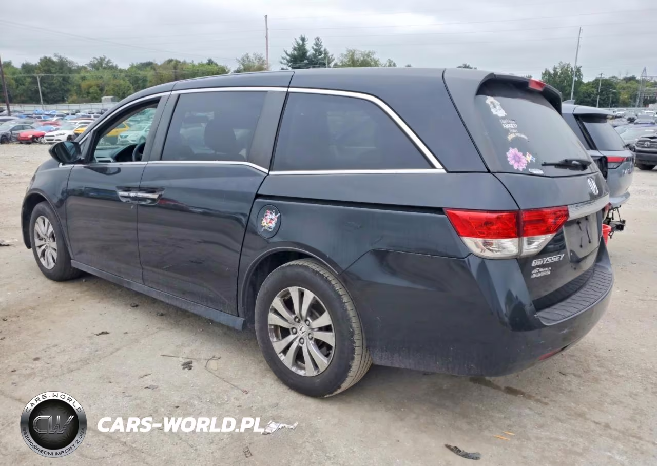 2017 Honda Odyssey Se VIN:5FNRL5H36HB006196 - 2