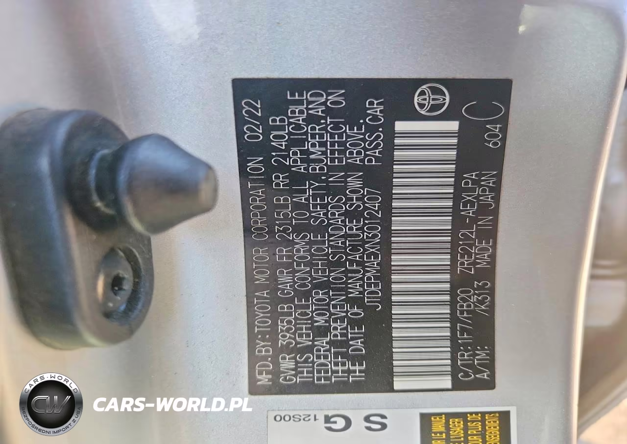 2022 Toyota Corolla Le VIN:JTDEPMAEXN3012407 - 13