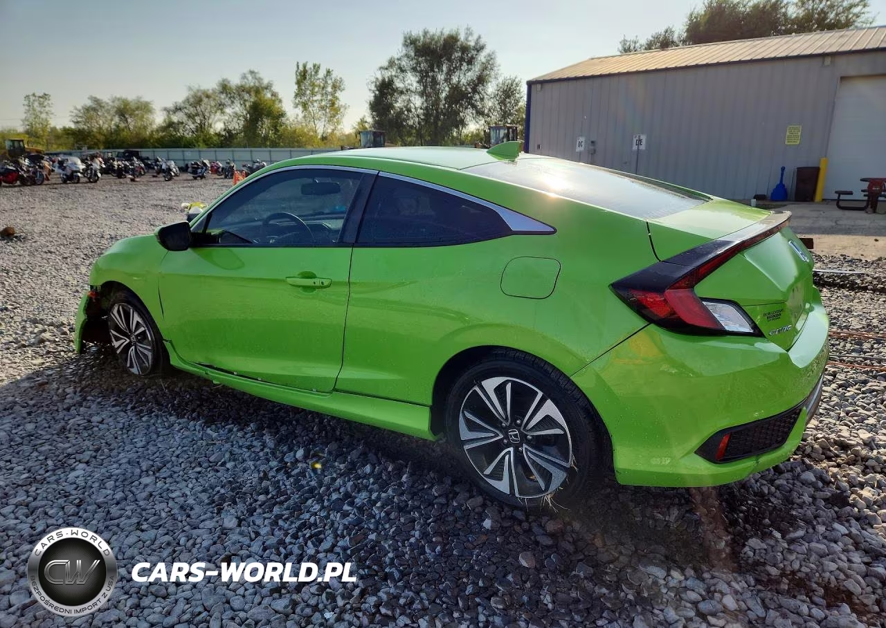 2018 Honda Civic Exl VIN:2HGFC3B76JH350387 - 2