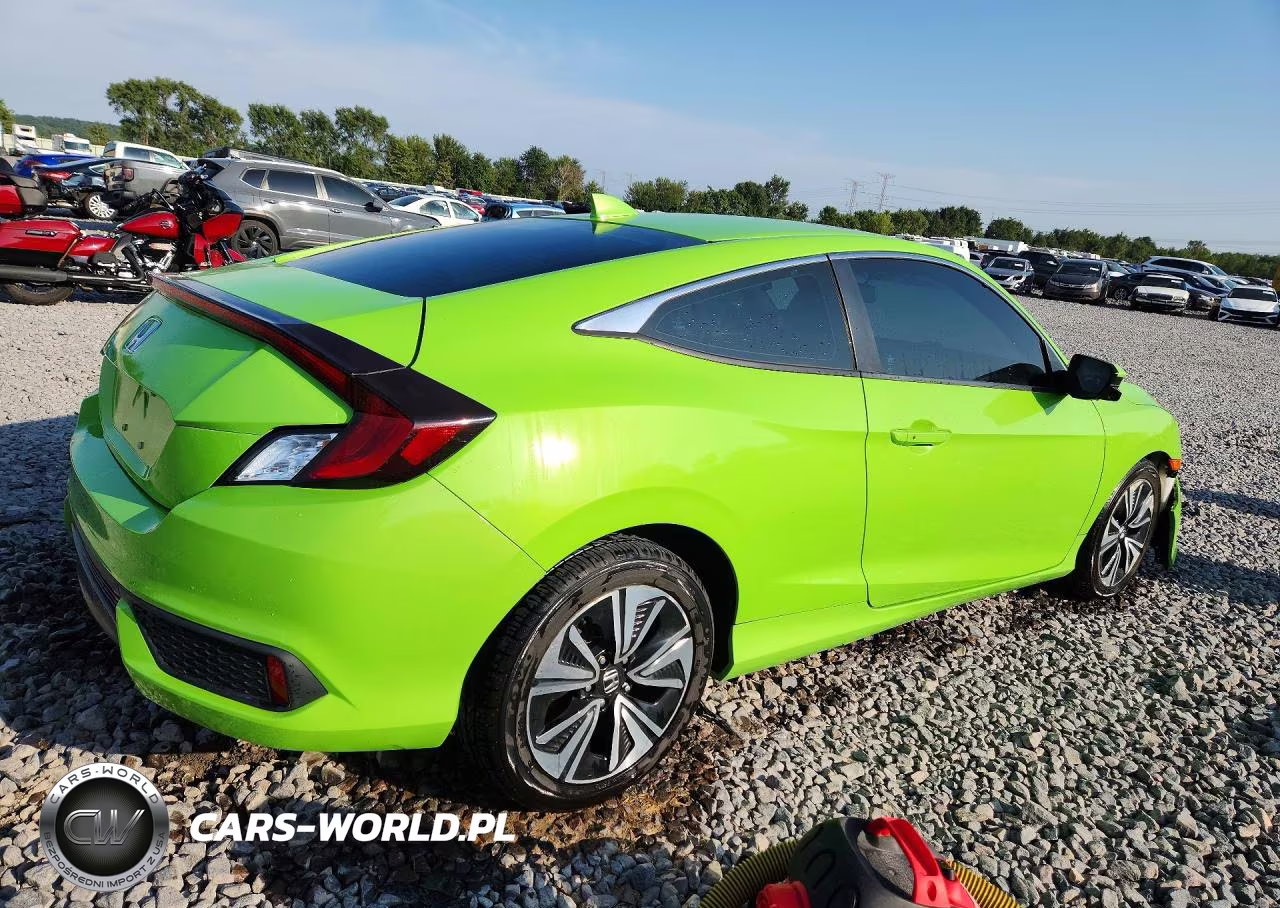 2018 Honda Civic Exl VIN:2HGFC3B76JH350387 - 3