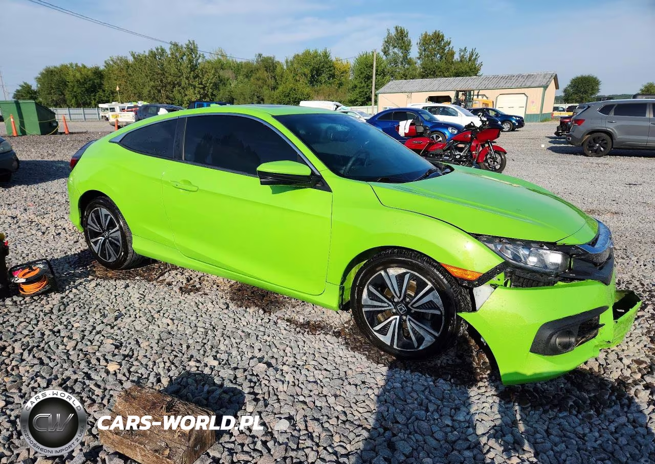 2018 Honda Civic Exl VIN:2HGFC3B76JH350387 - 4