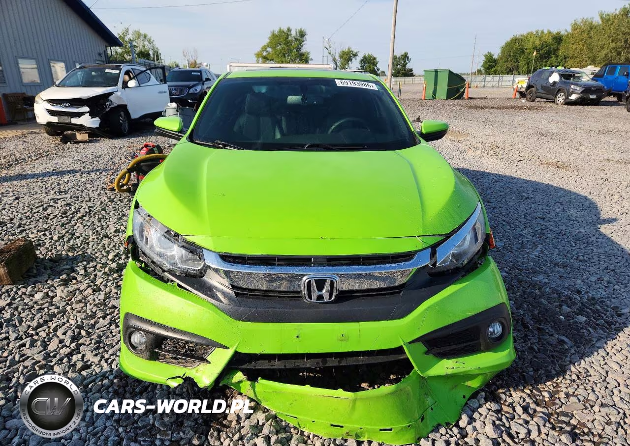 2018 Honda Civic Exl VIN:2HGFC3B76JH350387 - 5