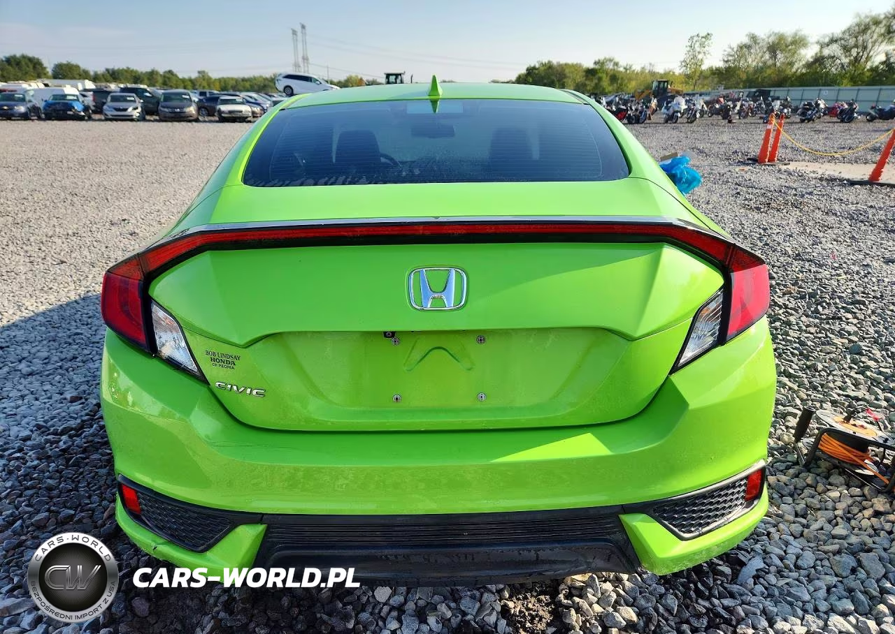 2018 Honda Civic Exl VIN:2HGFC3B76JH350387 - 6