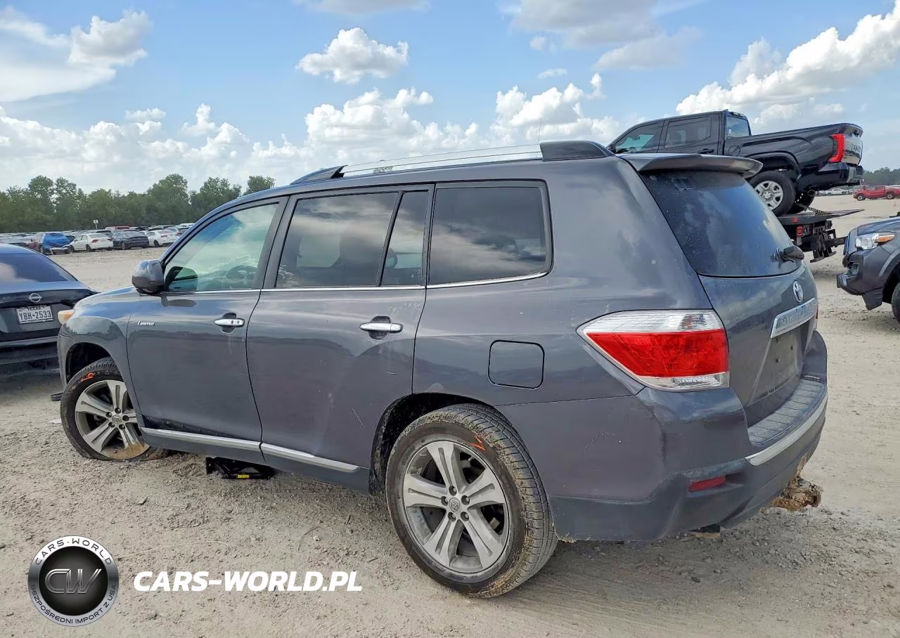 2012 Toyota Highlander Limited VIN:5TDYK3EH7CS077401 - 2