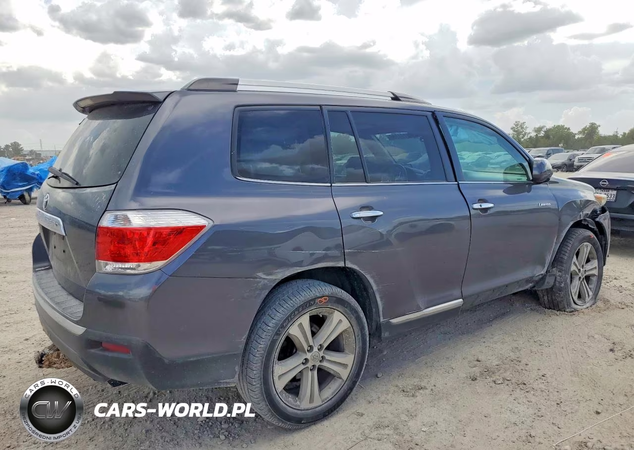 2012 Toyota Highlander Limited VIN:5TDYK3EH7CS077401 - 3