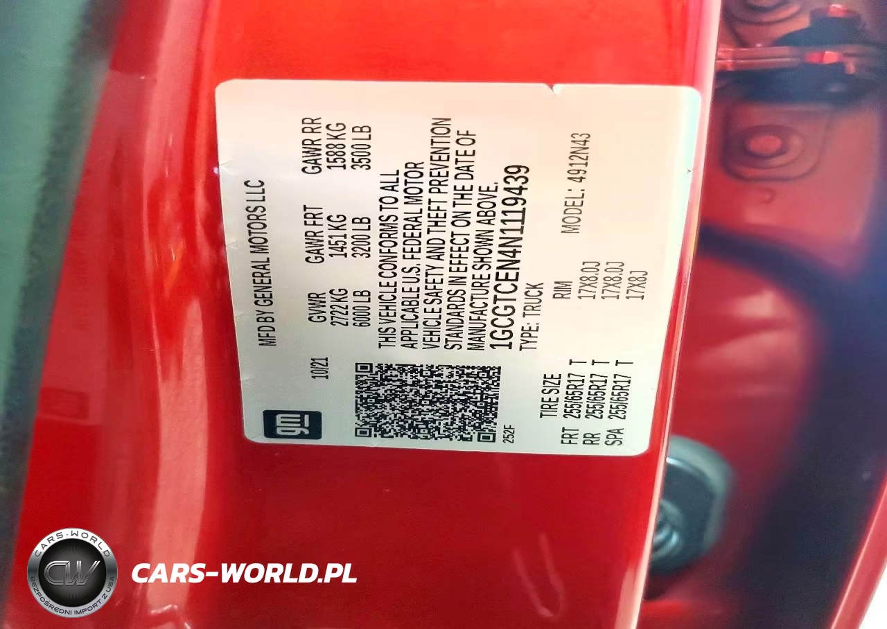 2022 Chevrolet Colorado Lt VIN:1GCGTCEN4N1119439 - 12