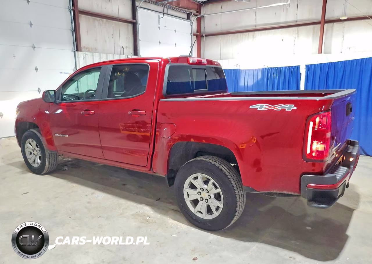 2022 Chevrolet Colorado Lt VIN:1GCGTCEN4N1119439 - 2