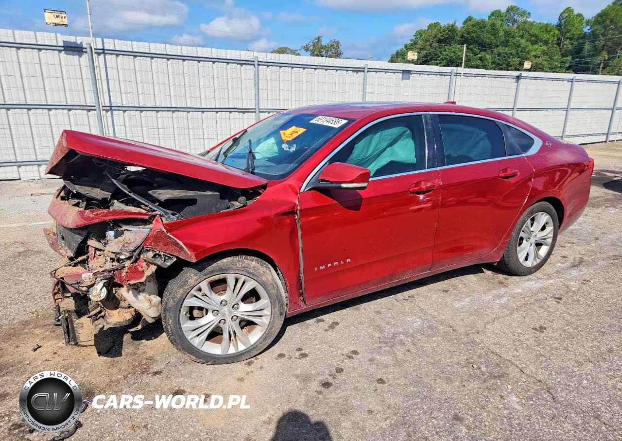 2015 Chevrolet Impala Lt VIN:2G1115SL2F9284454 - 1