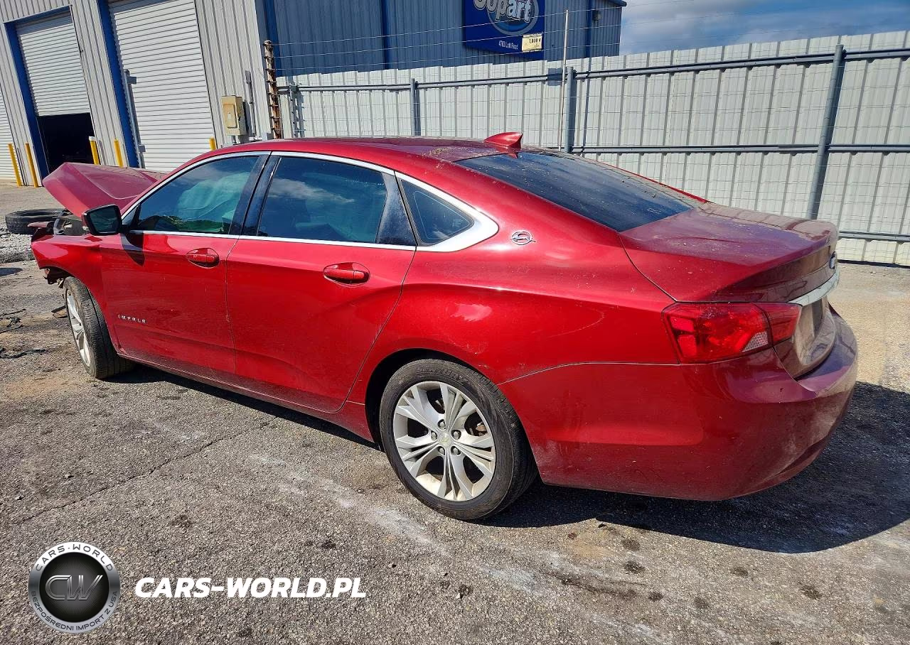 2015 Chevrolet Impala Lt VIN:2G1115SL2F9284454 - 2