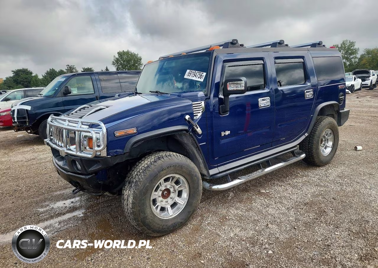 2007 Hummer H2 VIN:5GRGN23U47H100574 - 1