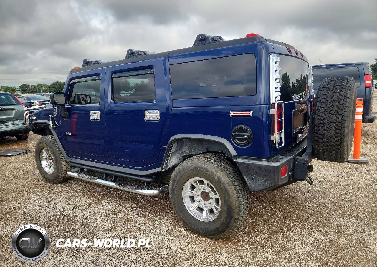 2007 Hummer H2 VIN:5GRGN23U47H100574 - 2