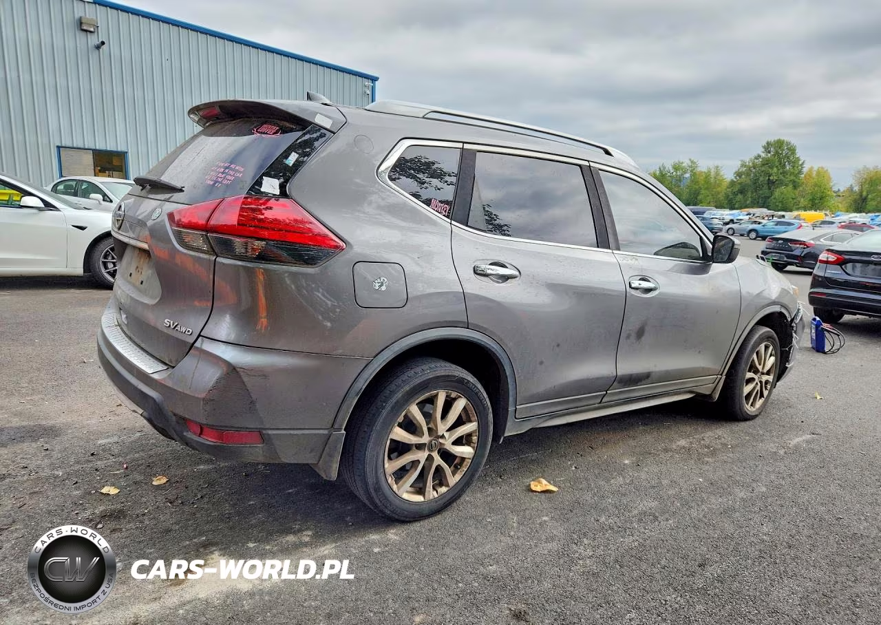 2017 Nissan Rogue Sv VIN:JN8AT2MV4HW256183 - 3