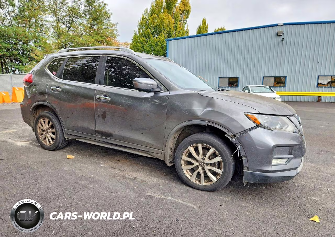 2017 Nissan Rogue Sv VIN:JN8AT2MV4HW256183 - 4