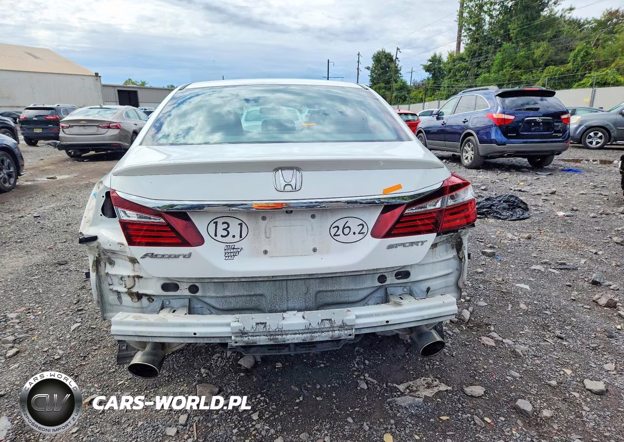 2016 Honda Accord Sport VIN:1HGCR2F50GA189708 - 6
