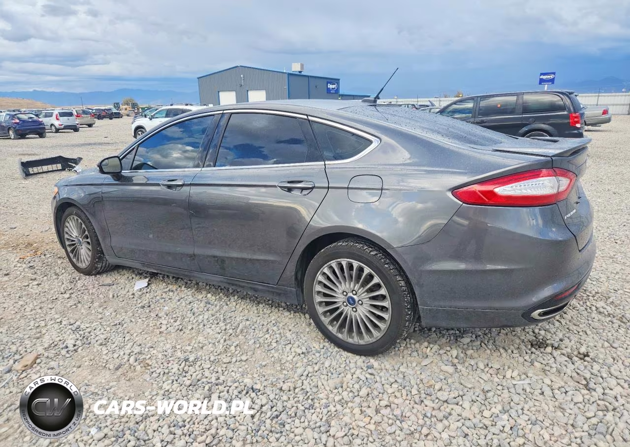 2016 Ford Fusion Titanium VIN:3FA6P0D92GR240567 - 2