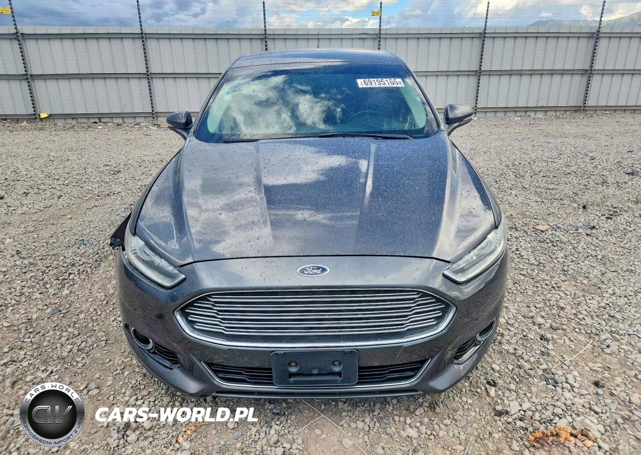 2016 Ford Fusion Titanium VIN:3FA6P0D92GR240567 - 5