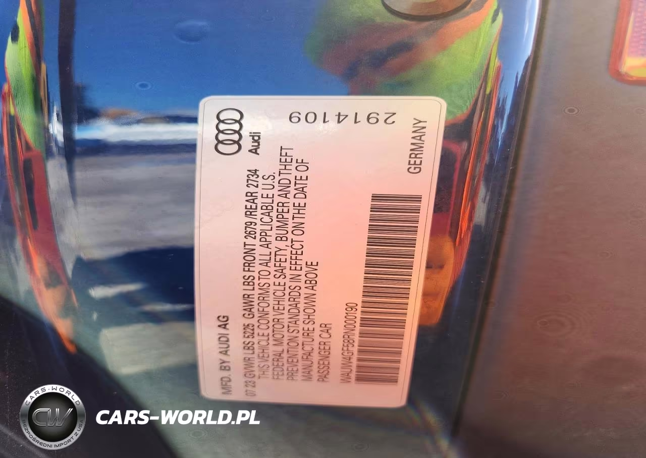 2024 Audi S5 Premium Plus VIN:WAUW4GF58RN000190 - 13