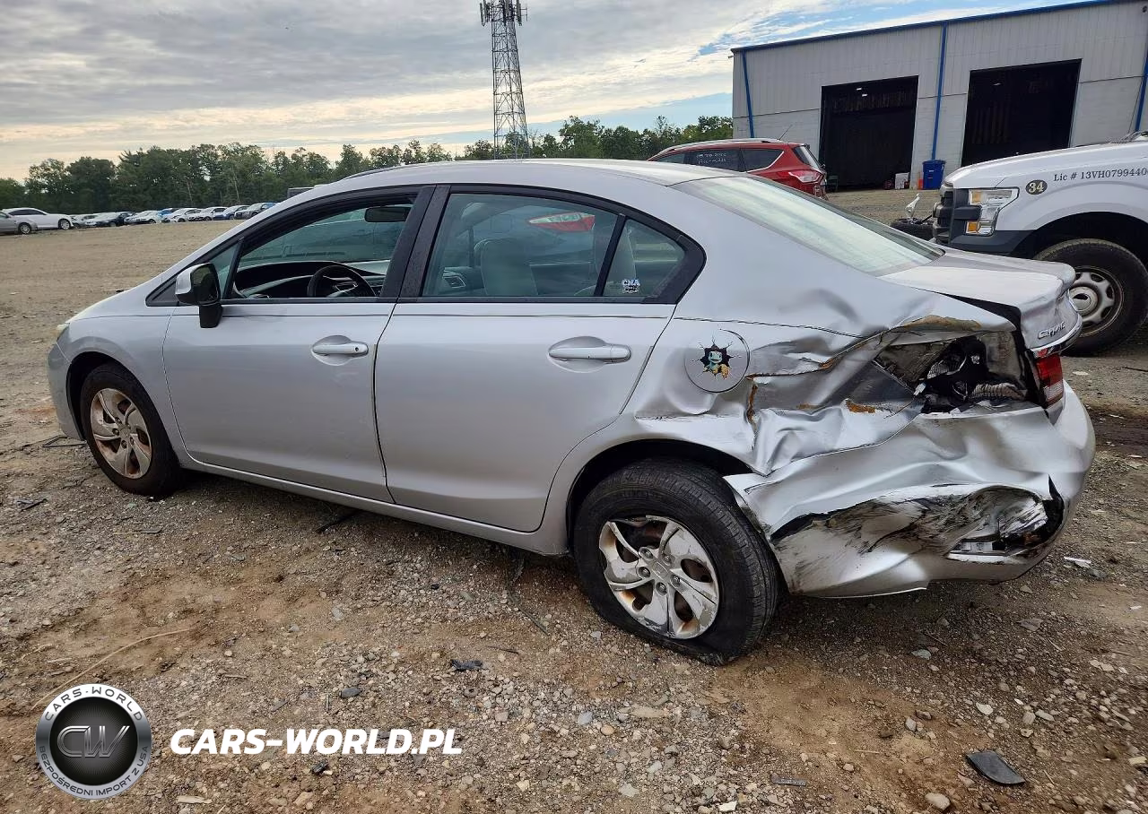 2013 Honda Civic Lx VIN:19XFB2F55DE203093 - 2