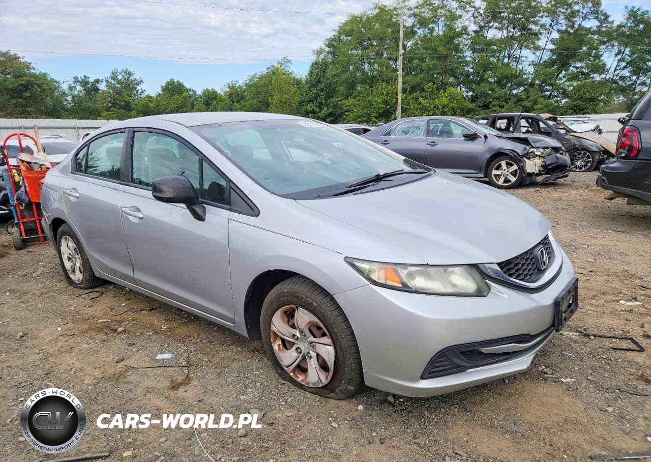 2013 Honda Civic Lx VIN:19XFB2F55DE203093 - 4