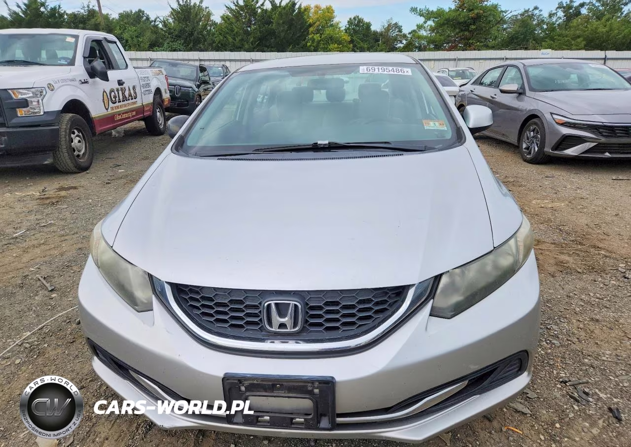 2013 Honda Civic Lx VIN:19XFB2F55DE203093 - 5
