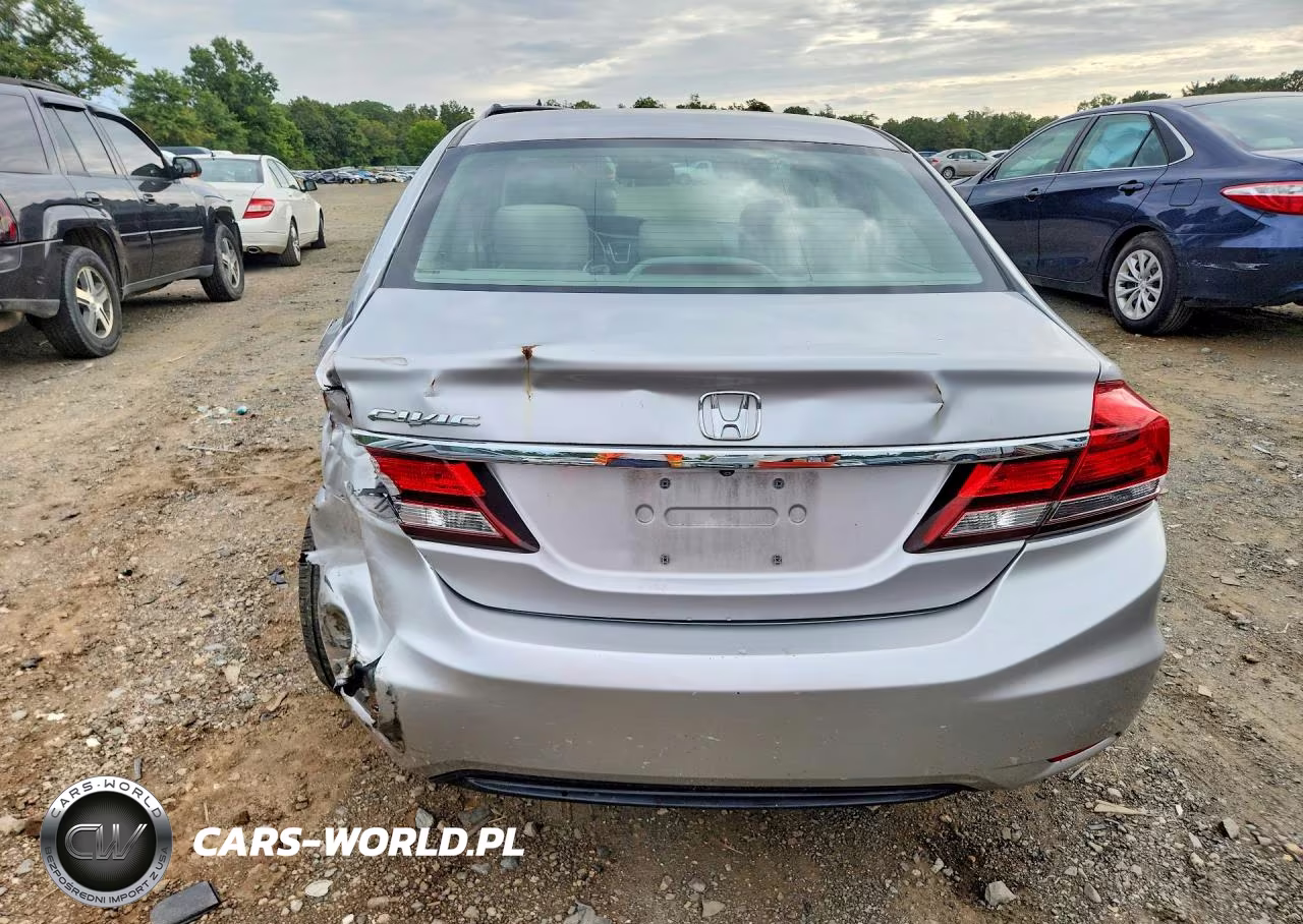 2013 Honda Civic Lx VIN:19XFB2F55DE203093 - 6