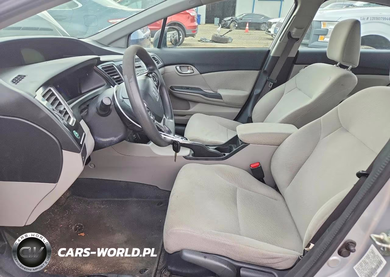2013 Honda Civic Lx VIN:19XFB2F55DE203093 - 7