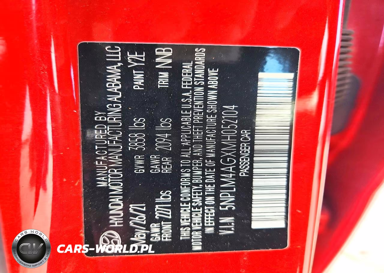 2021 Hyundai Elantra Sel VIN:5NPLM4AGXMH052104 - 13