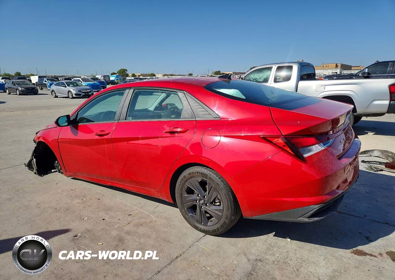 2021 Hyundai Elantra Sel VIN:5NPLM4AGXMH052104 - 2