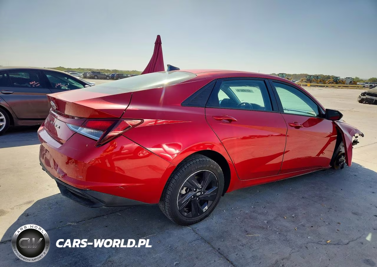2021 Hyundai Elantra Sel VIN:5NPLM4AGXMH052104 - 3