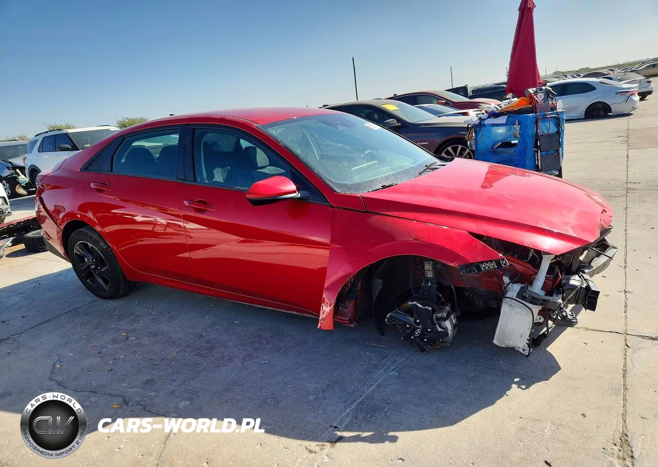 2021 Hyundai Elantra Sel VIN:5NPLM4AGXMH052104 - 4