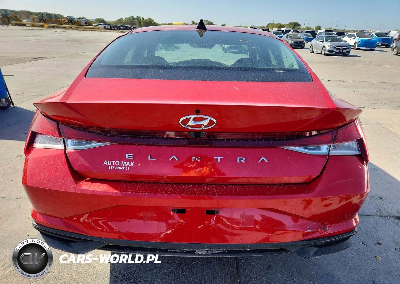 2021 Hyundai Elantra Sel VIN:5NPLM4AGXMH052104 - 6