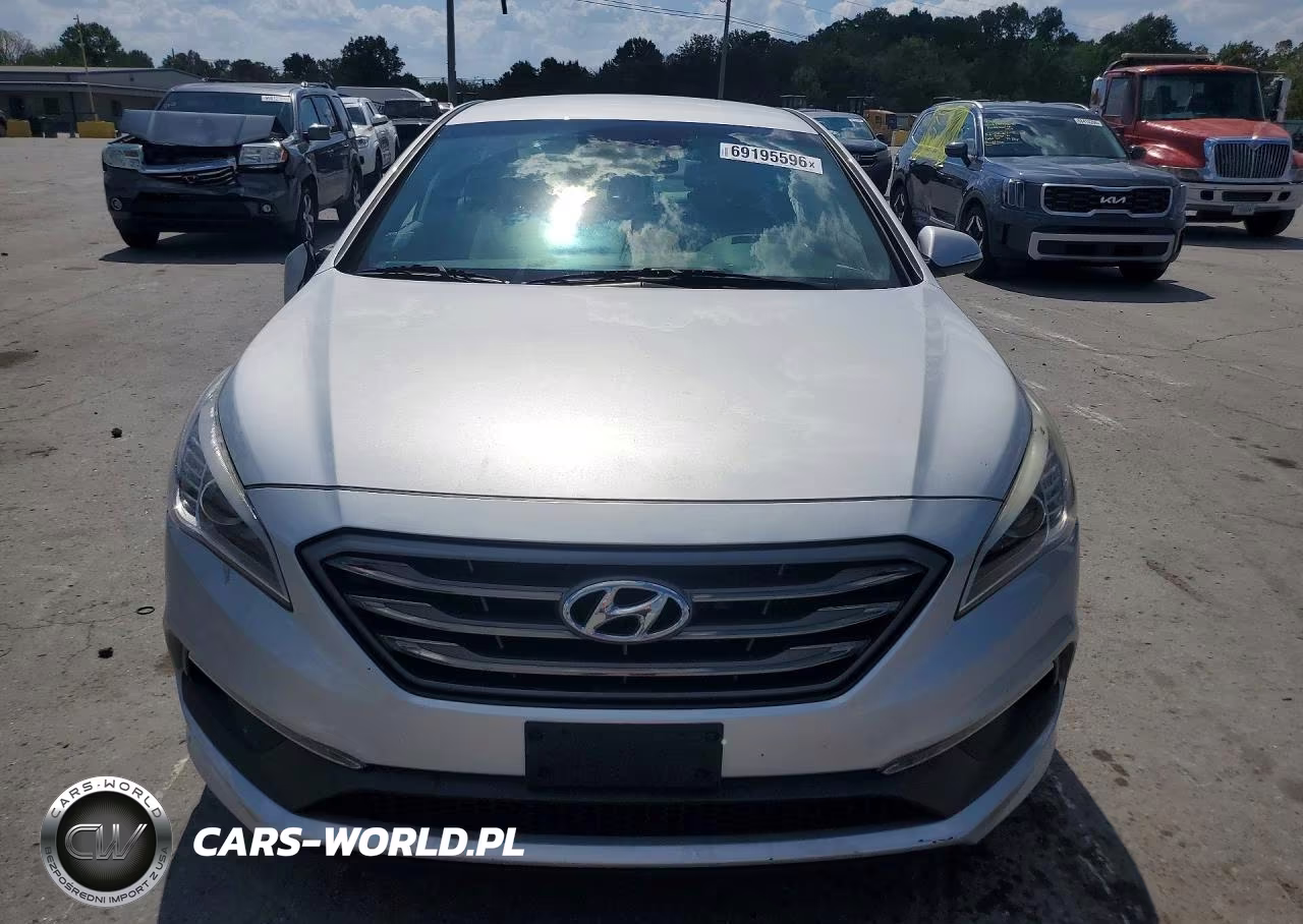 2017 Hyundai Sonata Sport 2.0T VIN:5NPE34AB7HH464020 - 5