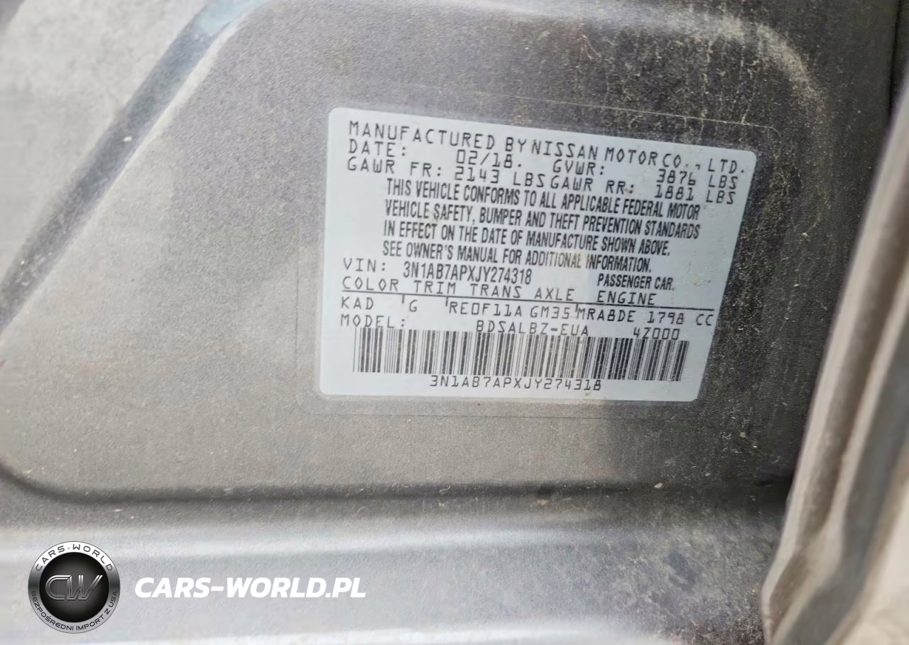 2018 Nissan Sentra S VIN:3N1AB7APXJY274318 - 12